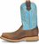 Side view of Double H Boot Mens 12 In Domestic Wide Square Steel Toe ICE Roper